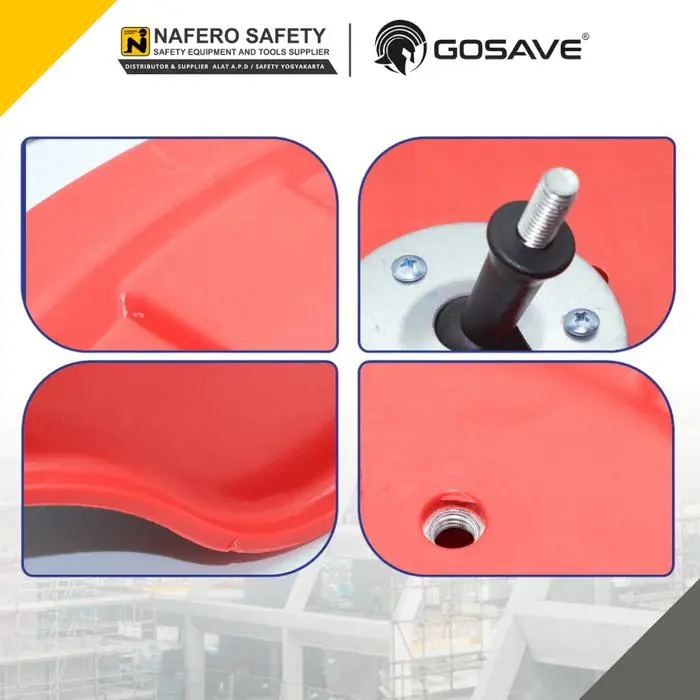 GOSAVE Convex Mirror Cermin Tikungan Jalan Raya Parkiran Gudang Bahan ABS PC Tahan Pecah Tahan Cuaca