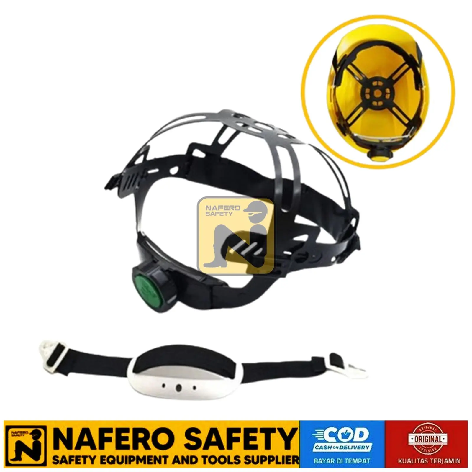 INNER HELM PUTAR FASTRACK TALI PUTER SAFETY PROYEK V GUARD ENZO