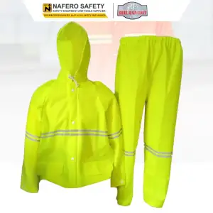 Miniatur galeri Jas Hujan RF ECO Jas Hujan Bahan Karet PVC Polyester Ringan Multifungsi Untuk Proyek Lapangan & Kendaraan Warna