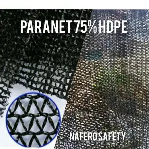PARANET 75% HDPE SHADING NET TYPE V LEBAR 3M ECERAN PERMETER