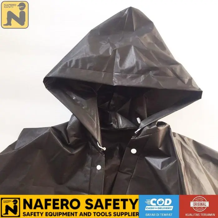 RHODEY Jas Hujan Premium Portable Poncho Anti Rembes Dewasa EVA Waterproof Raincoat