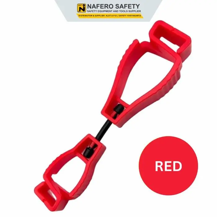 PENJEPIT/GANTUNGAN SARUNG TANGAN GLOVE GUARD CLIP